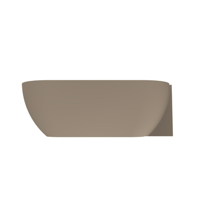 Arcqua Havana Baignoire demi-îlot - 170x80cm - droite - mat truffe