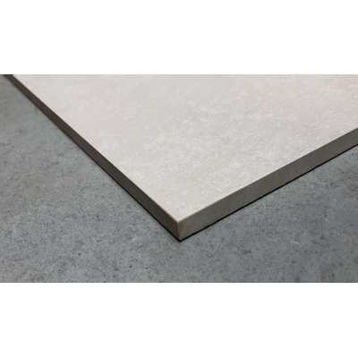 Terravito Luvano carrelage mural et sol - 60x60cm - 9mm - carré - rectifié - aspect béton - gris mat