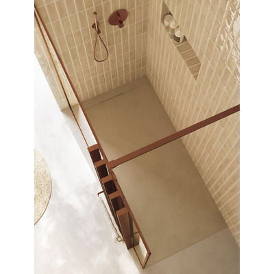 Riho ISOLA Douchebak - 140x90x3cm - mat pebble grey