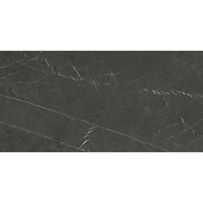 Cifre Ceramica carrelage mural et de sol - 60x120cm - 9mm - Rectangulaire - rectifié - aspect marbre - Noir poli