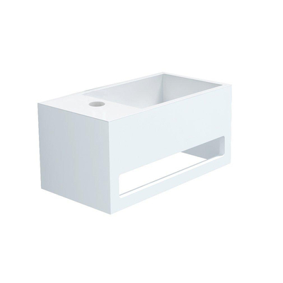 Best Design Mona Lavabo à gauche incl. porte-serviettes Just Solid 33x18x16cm