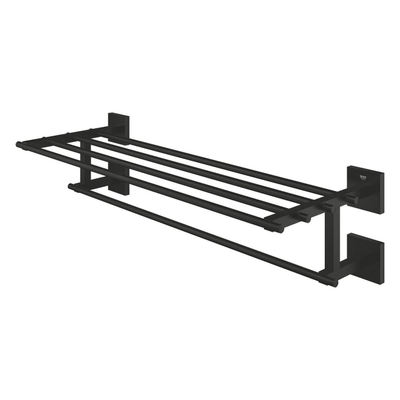 GROHE Start Cube QuickFix Porte-serviettes - 61,2x14,8x21cm - multi - noir mat