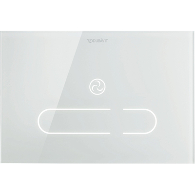 Duravit Durasystem Elektronische bedieningsplaat - voor wc's A2 - 230x10x157 mm - glas/wit (wit)