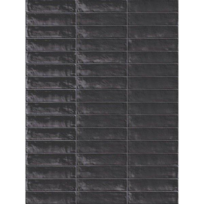 SAMPLE Emil Total Brick Carreau mural 6x24cm 10mm Anthracite