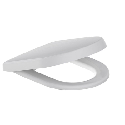 Saniclass Omnus Abattant de WC - déclipsage rapide & fermeture en douceur - parfaitement adapté aux cuvettes de toilettes Villeroy & boch Subway 3.0 - blanc