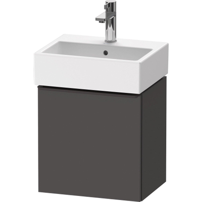 Duravit D-neo Meuble sous vasque 43.4x32.2x44cm 1 porte Graphite mat