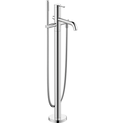 Duravit C.1 Badmengkraan - vrijstaand - hoogglans chroom
