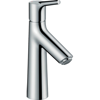 Hansgrohe Talis S Wastafelmengkraan - ComfortZone - 100 - coolstart - eengreeps - met wastegarnitu - hoogglans chroom