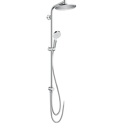 Hansgrohe Crometta s Showerpipe - 240 - 1jet - ecosmart Reno - hoogglans chroom