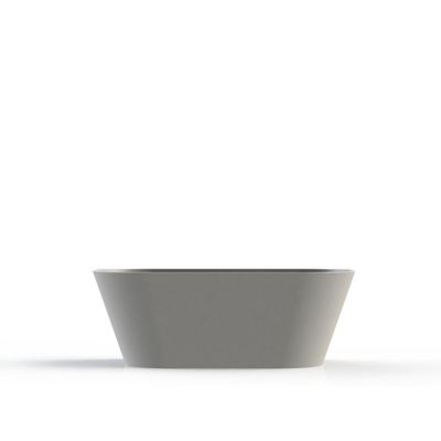 Arcqua Pinto Baignoire îlot semi-encastrée 160x70 blanc brillant