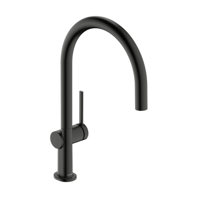 Hansgrohe Talis M54 ééngreeps keukenmengkraan 220 Brushed Black Chrome