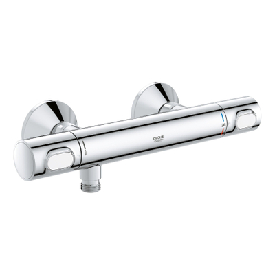 Grohe Precision Flow Thermostatische Douchemengkraan - HOH 15cm - chroom