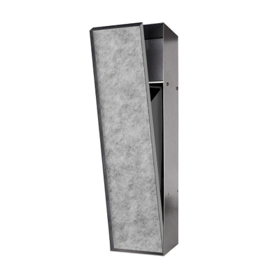 Looox Closed compartiment de déchets / de rangement - encastrable - carrelable - anthracite