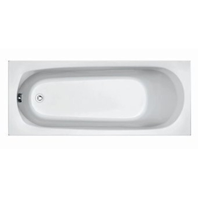 Plieger Basic solobad 170x70cm 37cm diep acryl wit - beschadigd - OUTLET UDEN