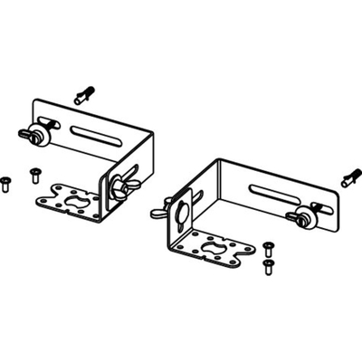 Tece DrainProfile support de montage pour installation murale ou au sol