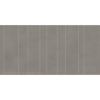 Atlas Concorde Brick Atelier Décor-strip - 8x30cm - 8.5mm - rectifié - Porcellanato - Cal.Extra (Blanc)