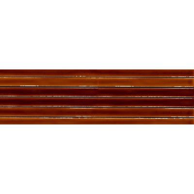 SAMPLE vtwonen Tegels Rib Wandtegel - 13x45cm - 9mm - Witte scherf - Honey (Bruin)