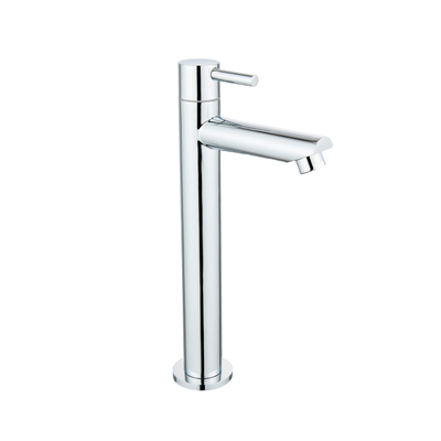 Fortifura Calvi Robinet de lavabo - 23cm - rehaussé - montage sur plan - chrome