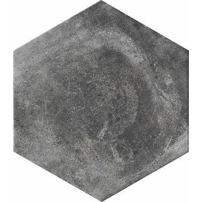 Cir Miami carreau de sol 24x27,7cm 10mm résistant au gel noir mat