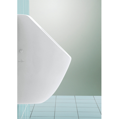 Villeroy & Boch Subway urinoir - met bevestiging - zonder deksel - 28.5x53.5x31.5cm - White Alpine (glans wit)