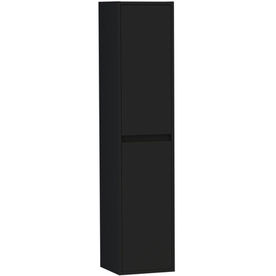 Saniclass Nexxt Armoire colonne haute 35x35x160cm Noir mat