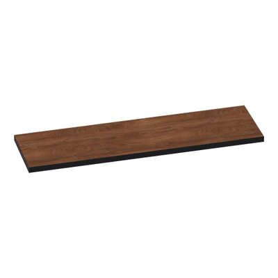 BRAUER Ocean Edge topblad - 160x46x4cm - Forest Cacao