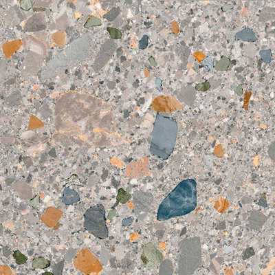Ceralto Minera Chip Vloertegel - 60x60cm - 9.5mm - gerectificeerd - Multi