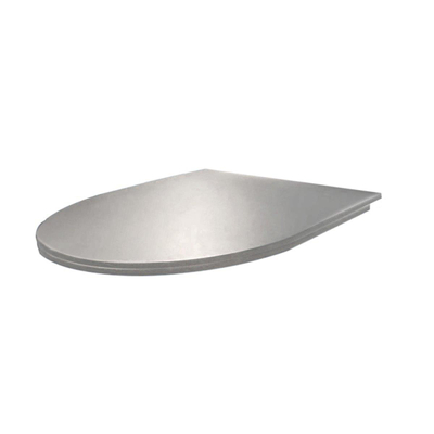 Toilet Abattant Best Design Morrano - avec fermeture douce - gris mat