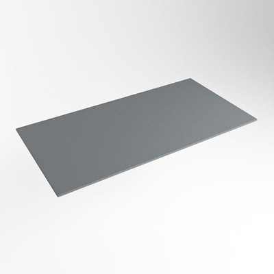 Mondiaz TOP 46 Topblad - 90x46x0.9cm - geschikt voor afdekplaat - Solid surface - Plata