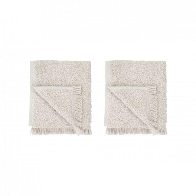 Blomus FRINO Gasten handdoeken - set van 2 - breedte 30cm - lengte 50cm - Moonbeam