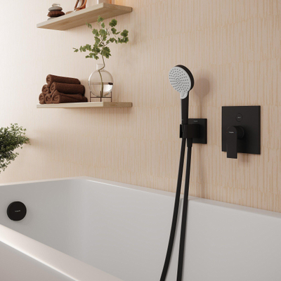 Hansgrohe Vernis Shape set de douche encastré - noir mat