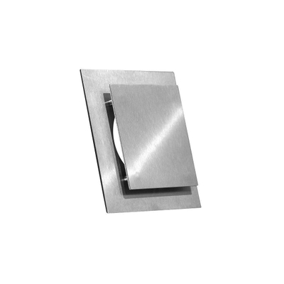 Looox grille d'aération 15x15cm avec pince inox