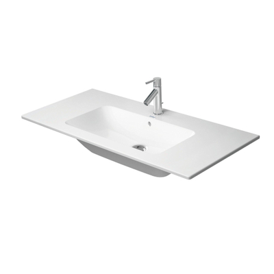 Duravit ME by Starck lavabo-meuble sans trou de robinet avec trop-plein 103x49cm blanc mat