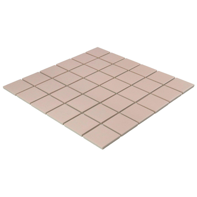 The Mosaic Factory Patterns Mozaïektegel - 30.9x30.9cm - wand en vloertegel - mat - peach