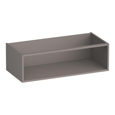 BRAUER Flourish armoire latérale - 99x30x45,5cm - avec 1 compartiment de rangement taupe mat