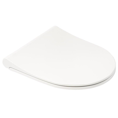 Plieger Lima closetzitting met deksel met softclose wit