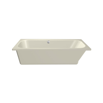 Xenz Aruba Ligbad - 170x75x48 - afvoer Midden - acryl - pergamon
