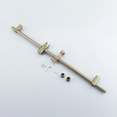 Fortifura Calvi Barre de Douche - 90 cm - support de douche - Laiton Brossé