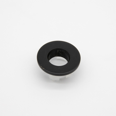 Fortifura Calvi luxe anneau de trop-plein - 3cm - adapté pour lavabos - noir mat
