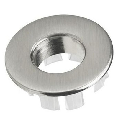 Fortifura Calvi Luxe Overloopring - 3cm - geschikt - voor wastafels - PVD - geborsteld RVS