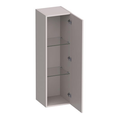 BRAUER Trust badkamerkast - 120x35x35cm - excl. opbouwgreep met 1 deur links- of rechtsdraaiend mat zand