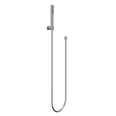 IVY Ensemble de douchette - modèle barre - avec support mural réglable - flexible de douche 120cm - modèle barre - Chrome