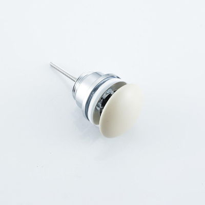 QeramiQ Dely Afvoerplug Always Open - keramiek - beige