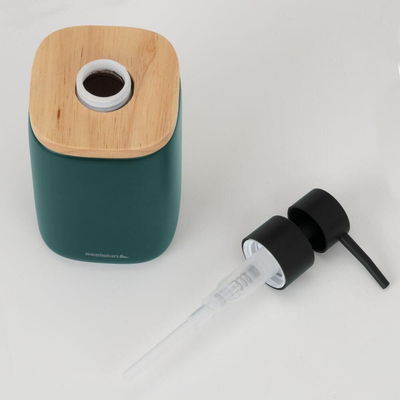 Sealskin Mind Distributeur de savon 200 ml autoportant Vert foncé