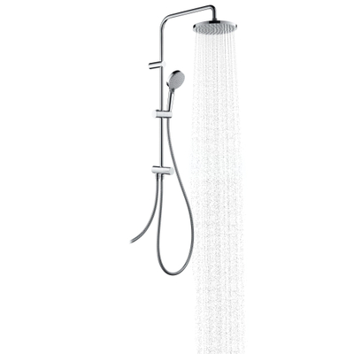 Hansgrohe Vernis showerpipe zonder thermostaat chroom