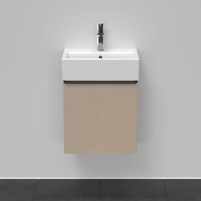 Duravit D-neo Meuble sous vasque 43.4x32.2x44cm 1 porte Lin mat