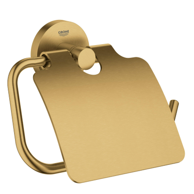 GROHE Start toiletrolhouder - met deksel - geborsteld cool sunrise (goud)