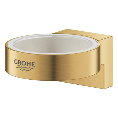 GROHE selection Support-savon Ø5.6cm pour distributeur 41 028 ou verre 41 029 cool sunrise brossé (or)