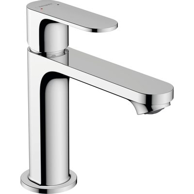 Hansgrohe Rebris s 1 greeps wastafelkraan - 110 met trekwaste - hoogglans chroom