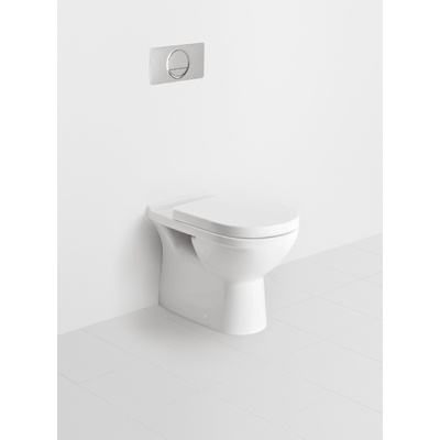 Villeroy & Boch O.novo closet staand BtW - met spoelrand - diepspoel PK - White Alpine (glans wit)